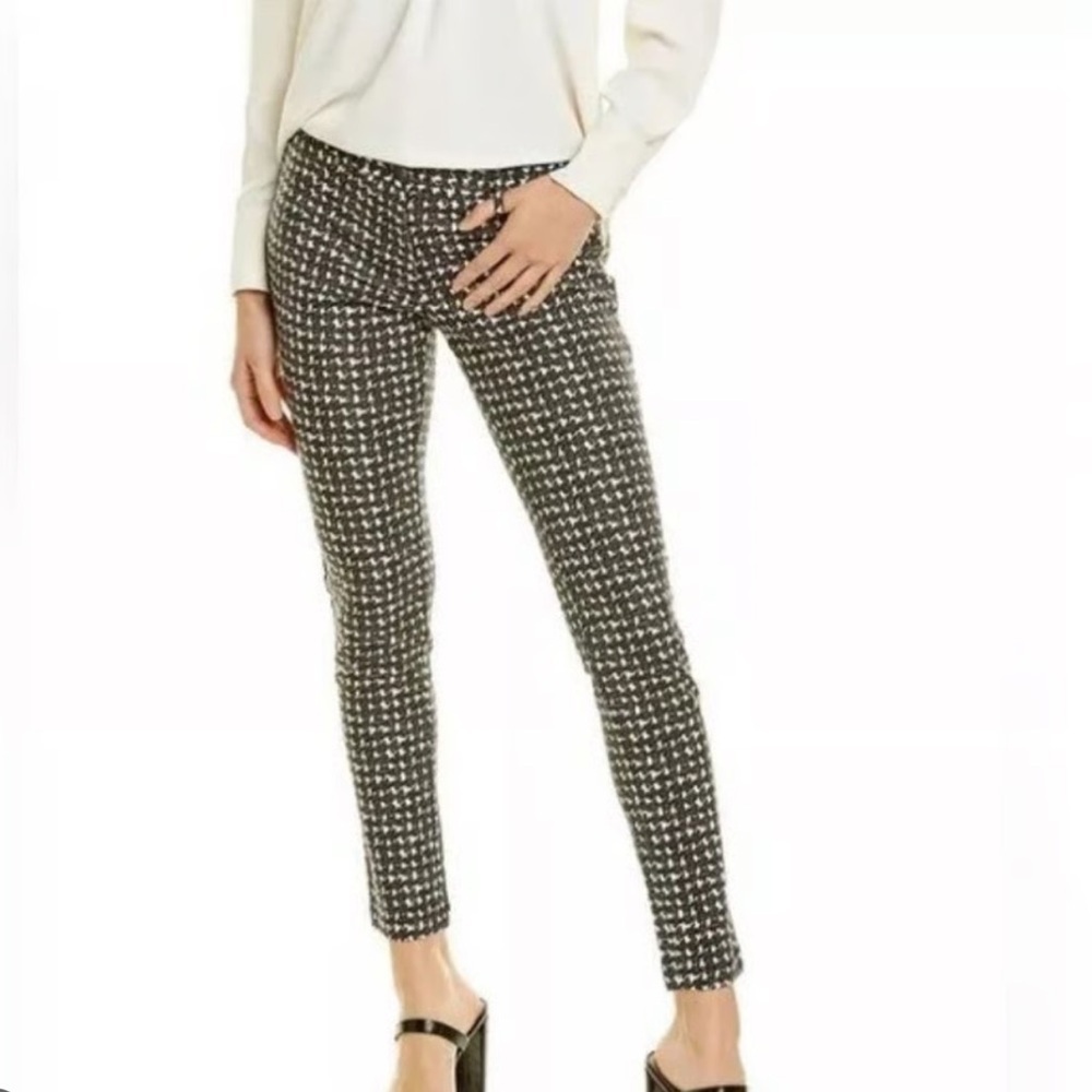 J. McLaughlin Becca Houndstooth Leggings SZ 10